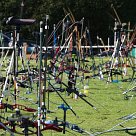 Archery equipment on the line
